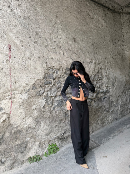 Cardigan Brillo Nero