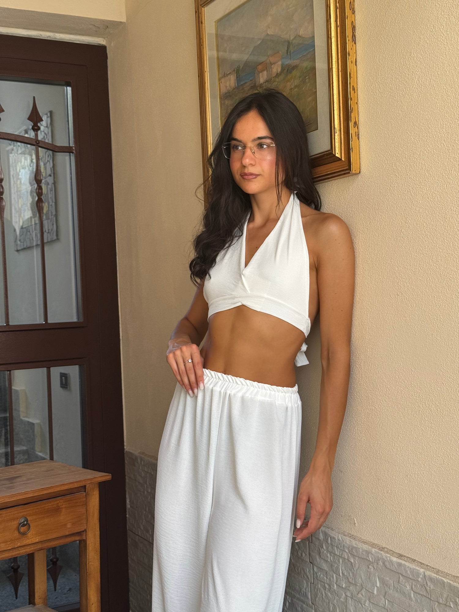 Coordinato Beach bianco