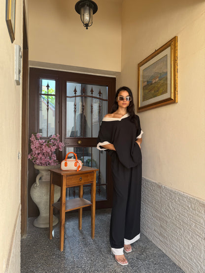 Coordinato comfy nero