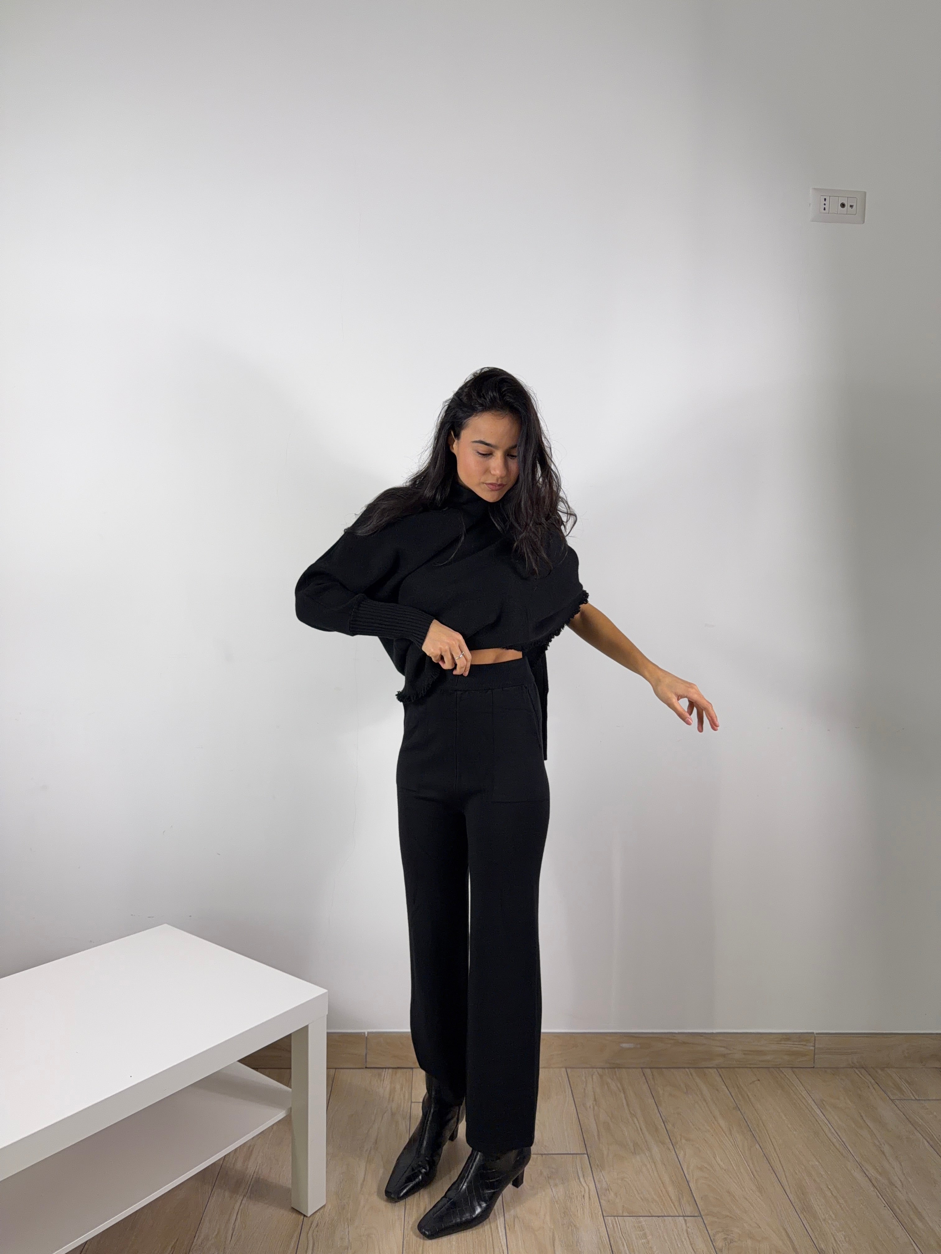 Pantalone Comfy Nero