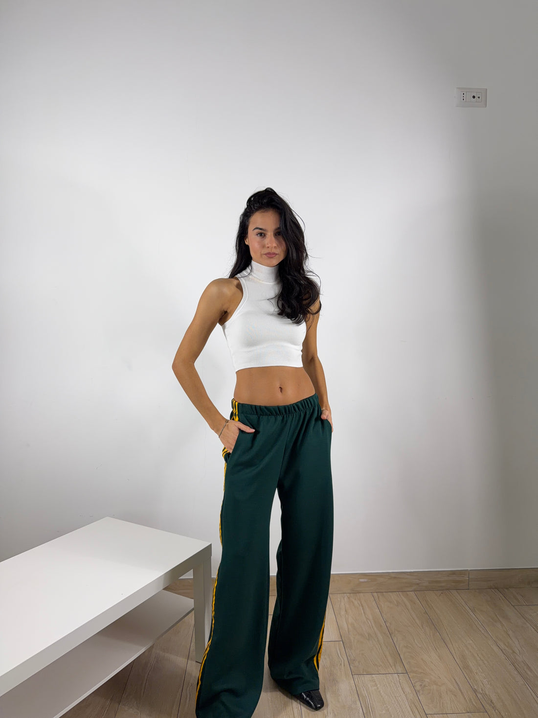 Maglioncino Giro Bianco