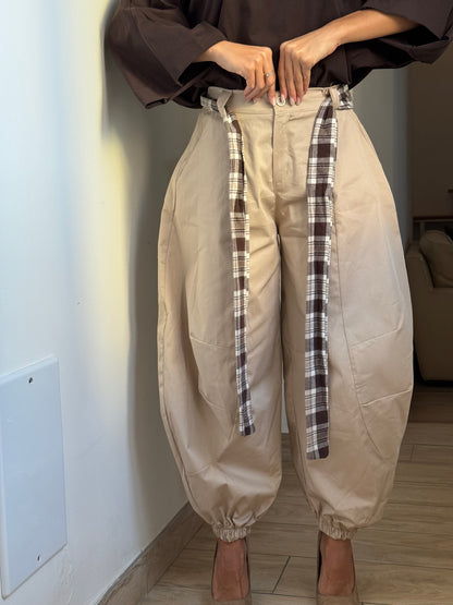Pantalone Swiss Beige
