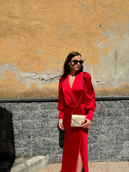 Coordinato dress rosso