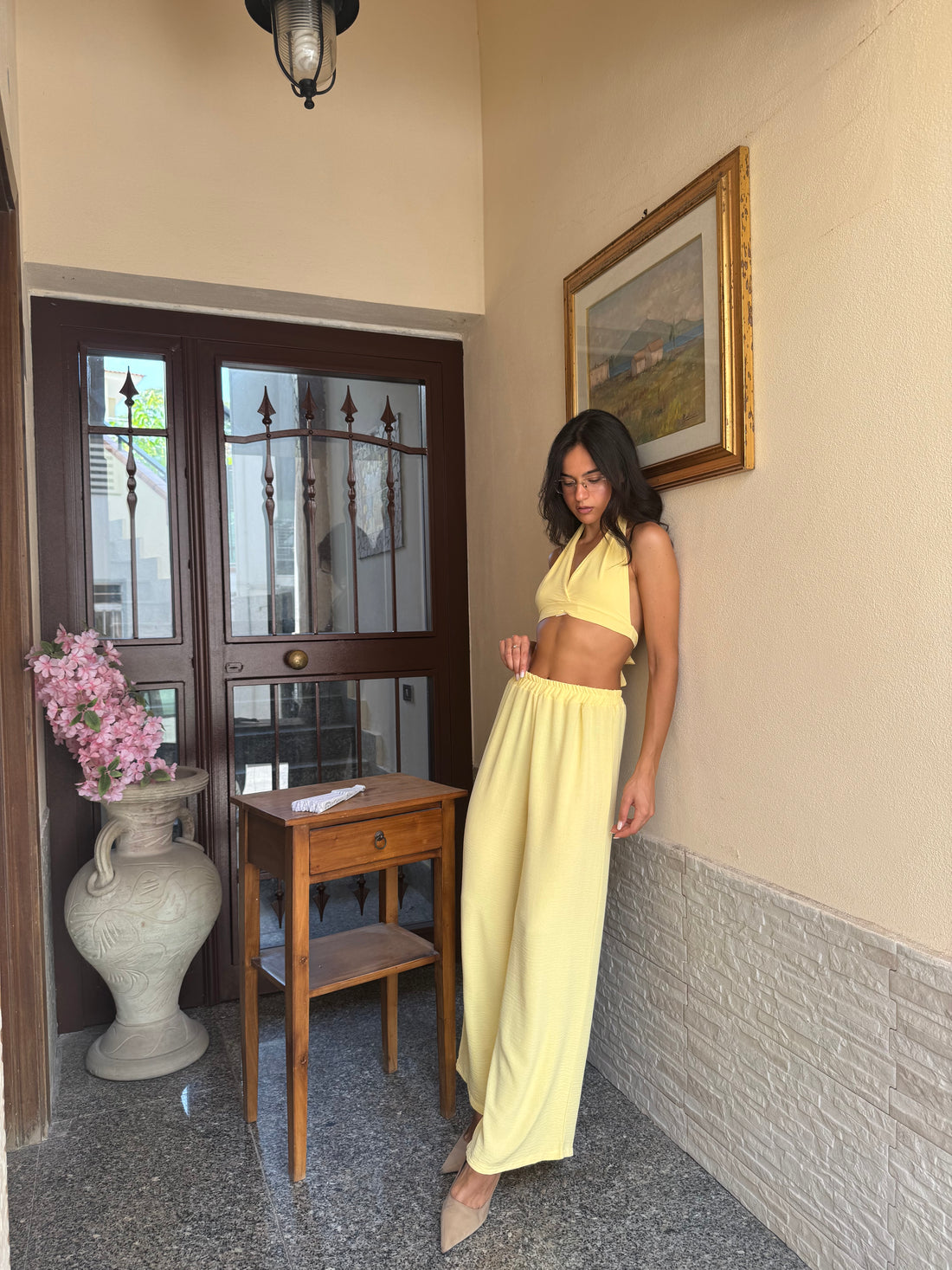 Coordinato Beach Giallo - Wonderstyle