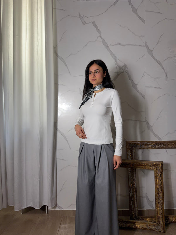 Maglia lumina bianca