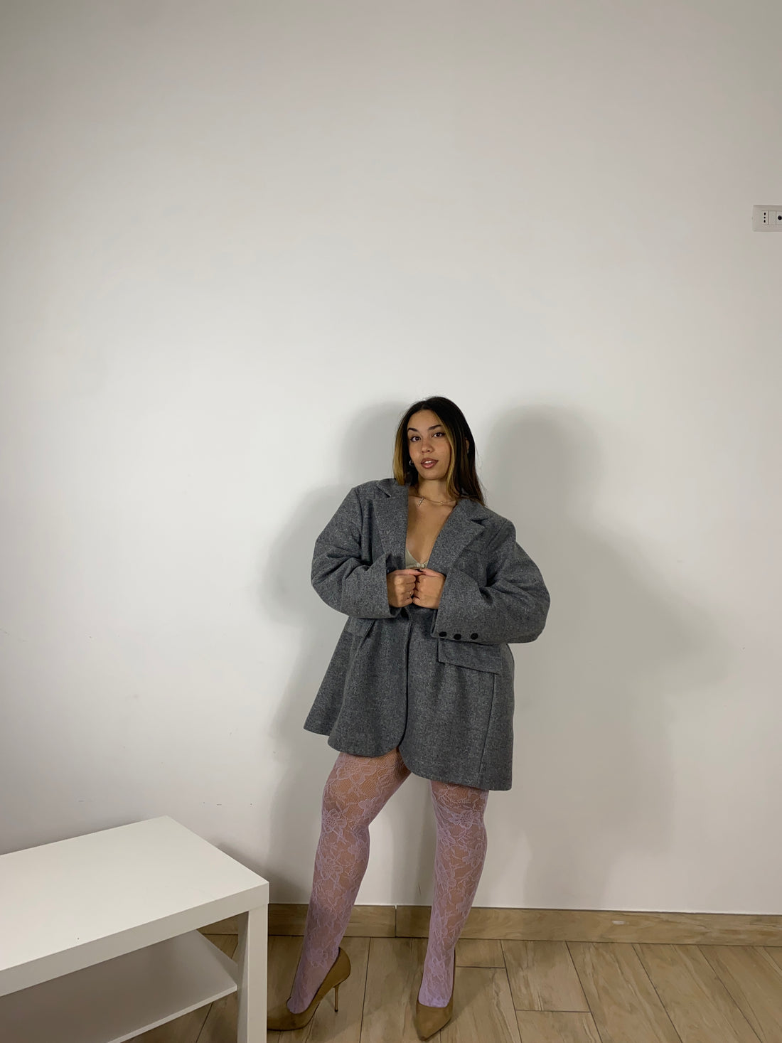 Giacca cappotto Grigia