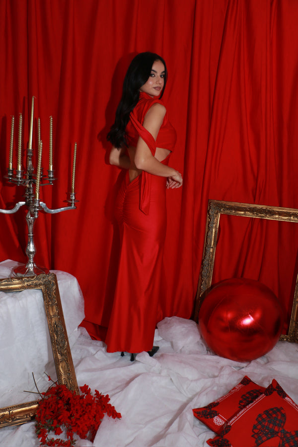 vestito Scarlet Red