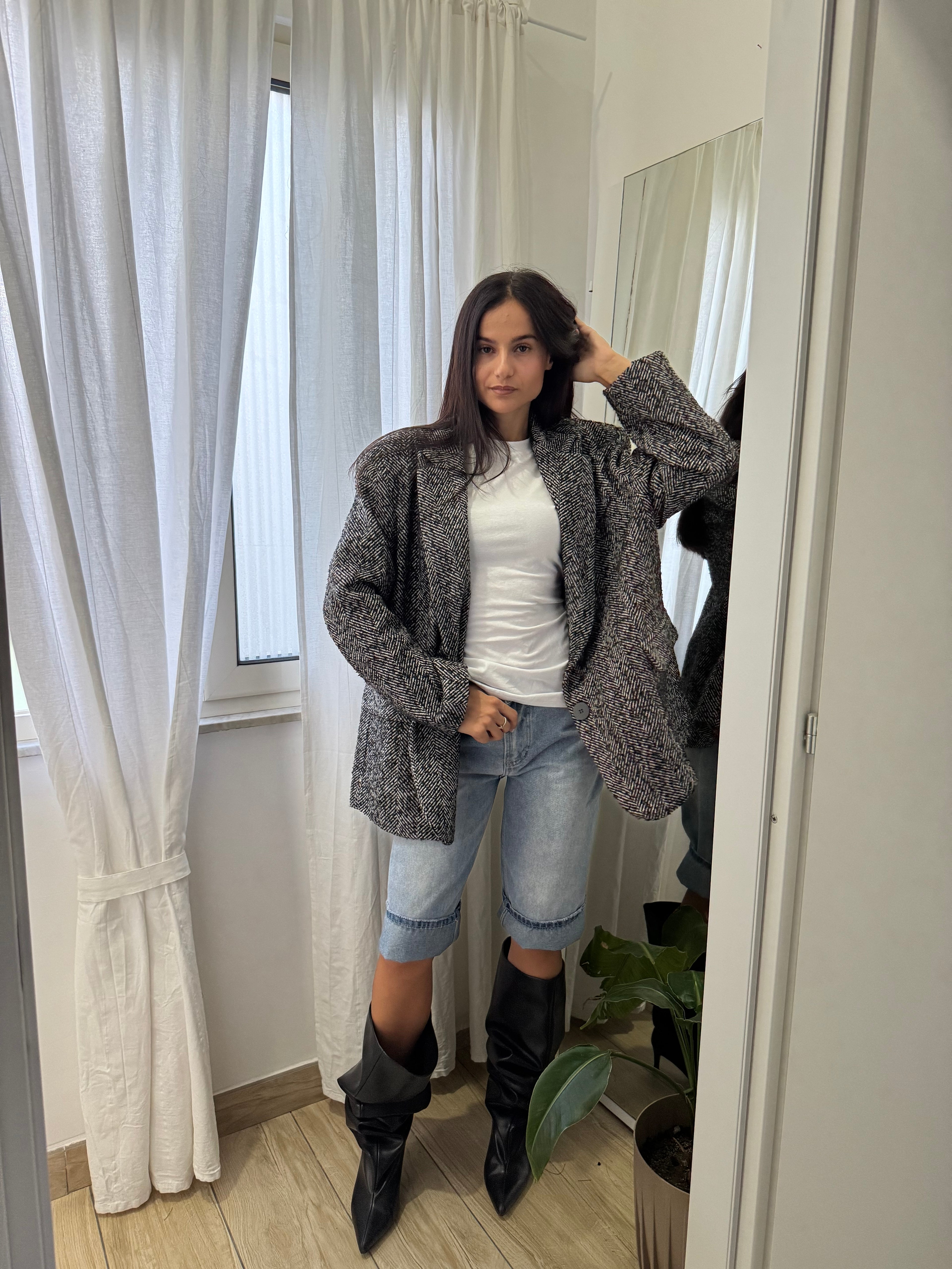 Maglia gancio bianca - Wonderstyle