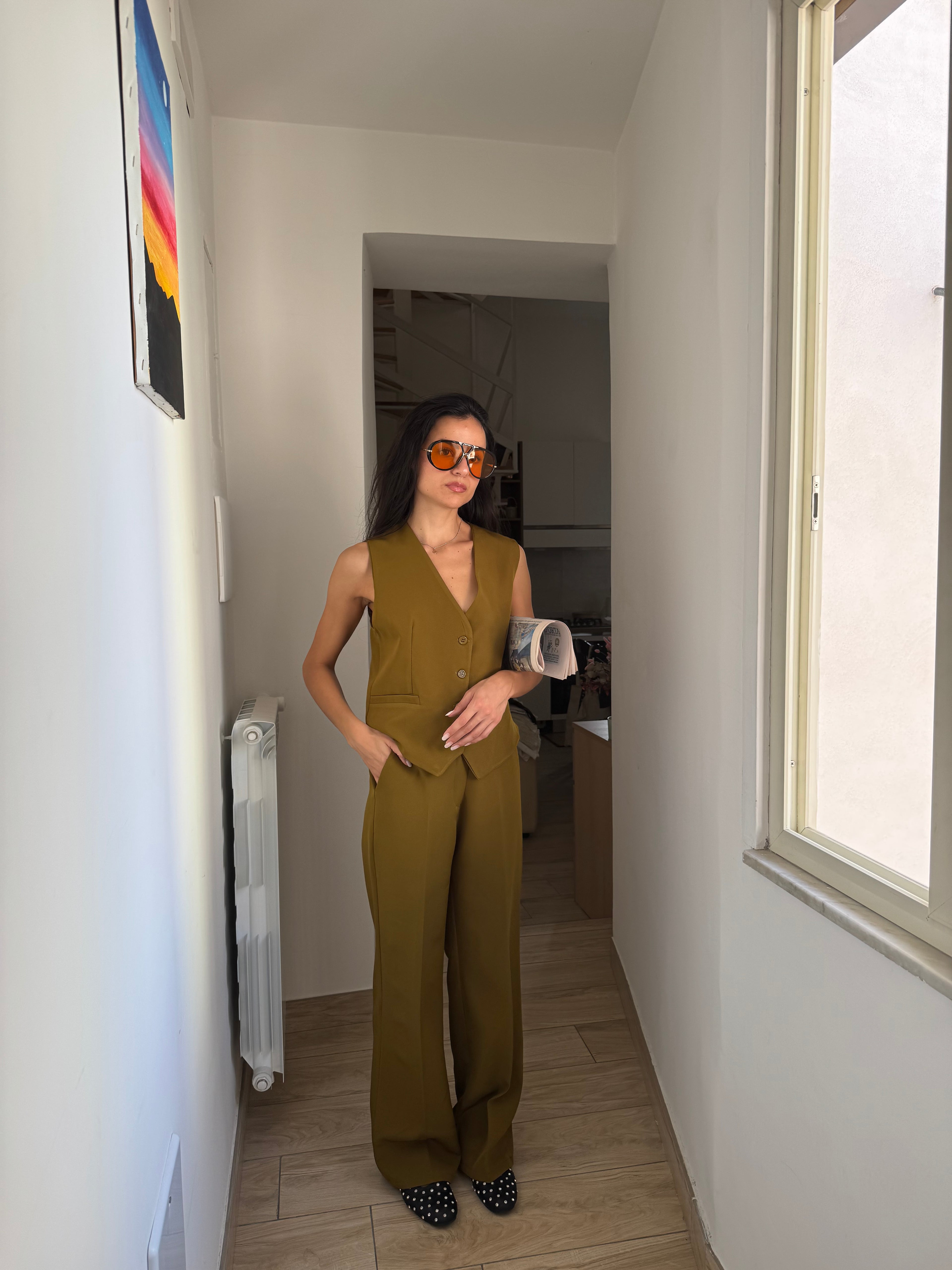 Tailleur Office oliva