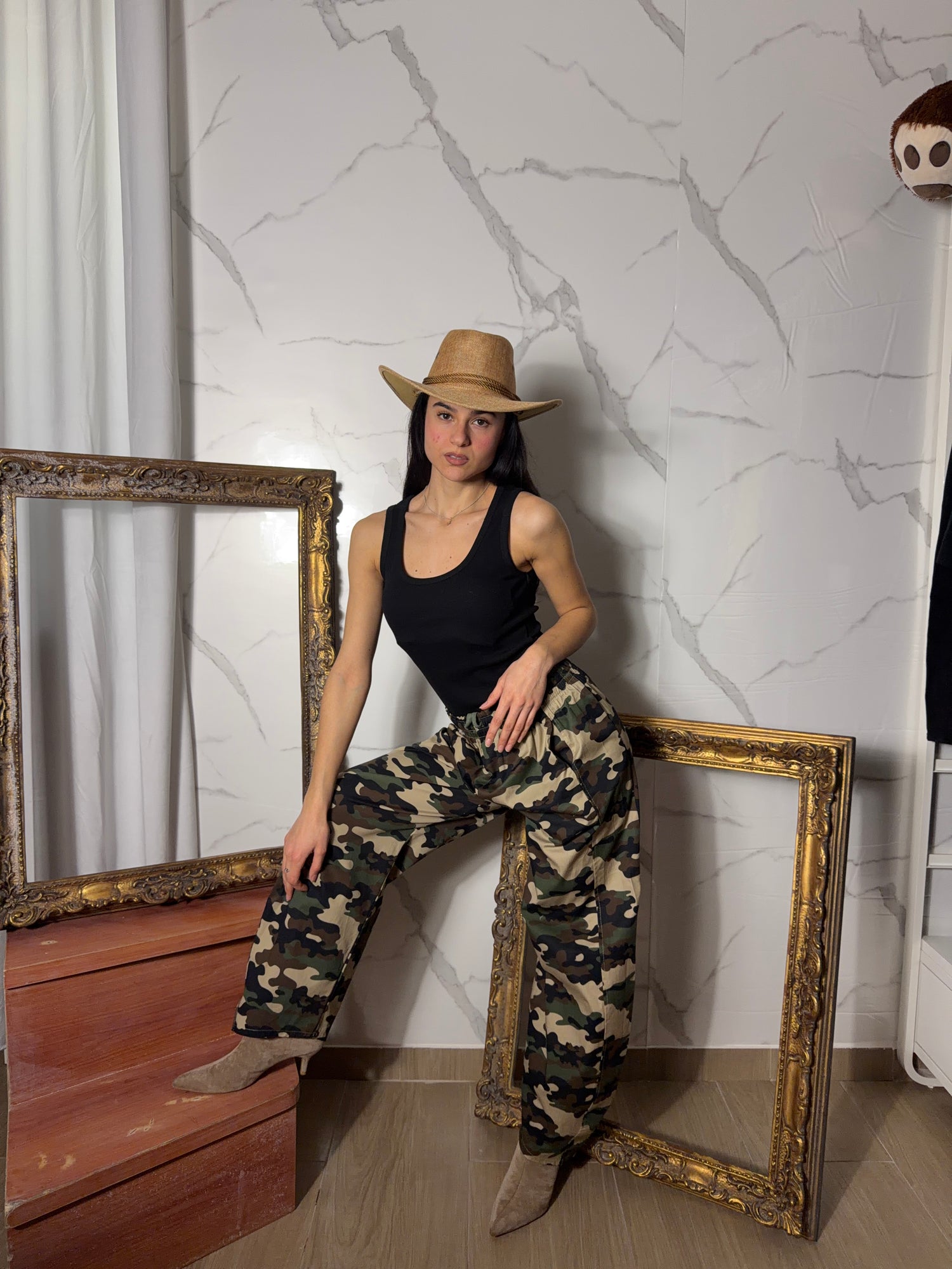 Pantalone Balloon Militare
