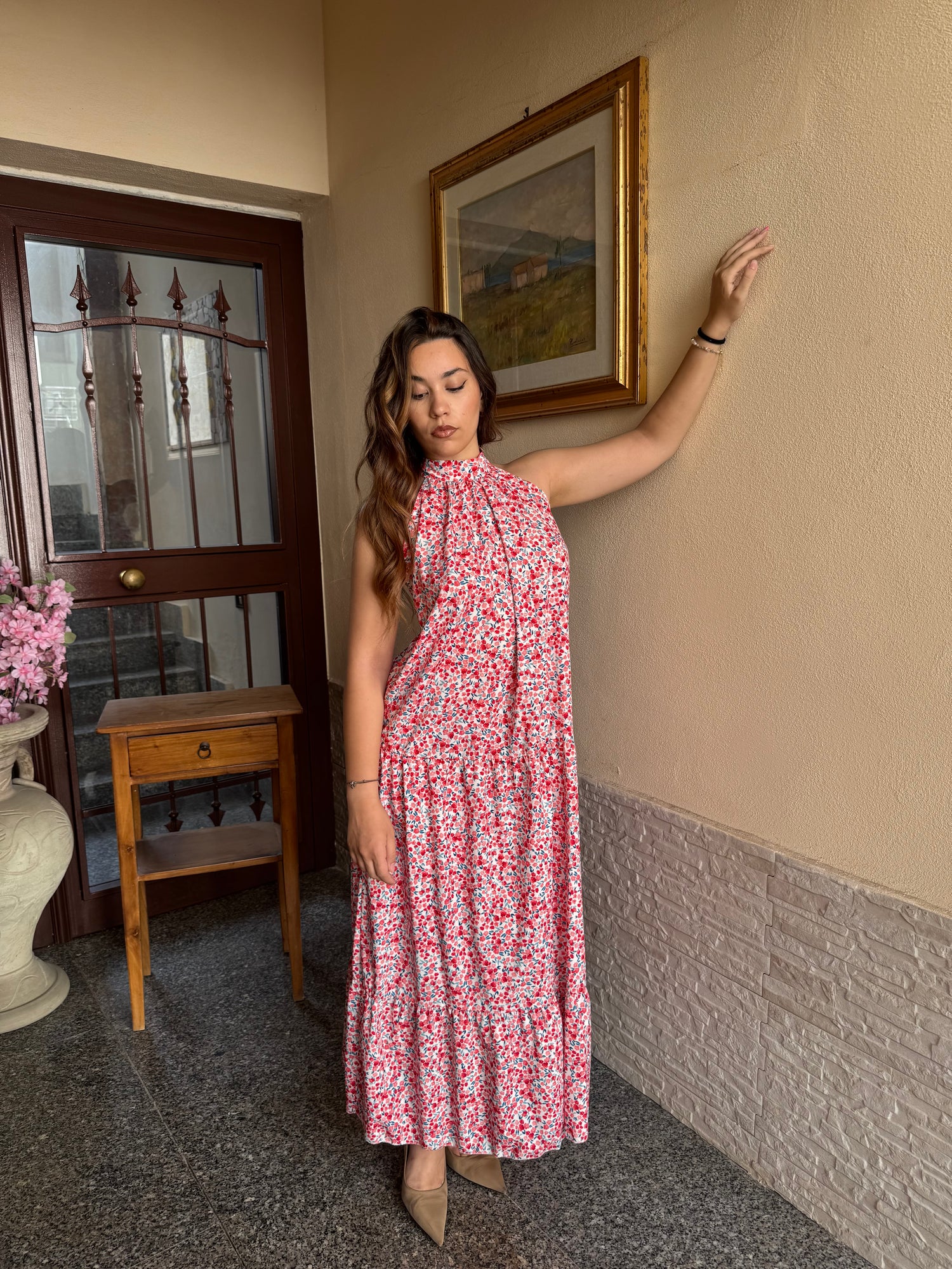 Vestito été rosa