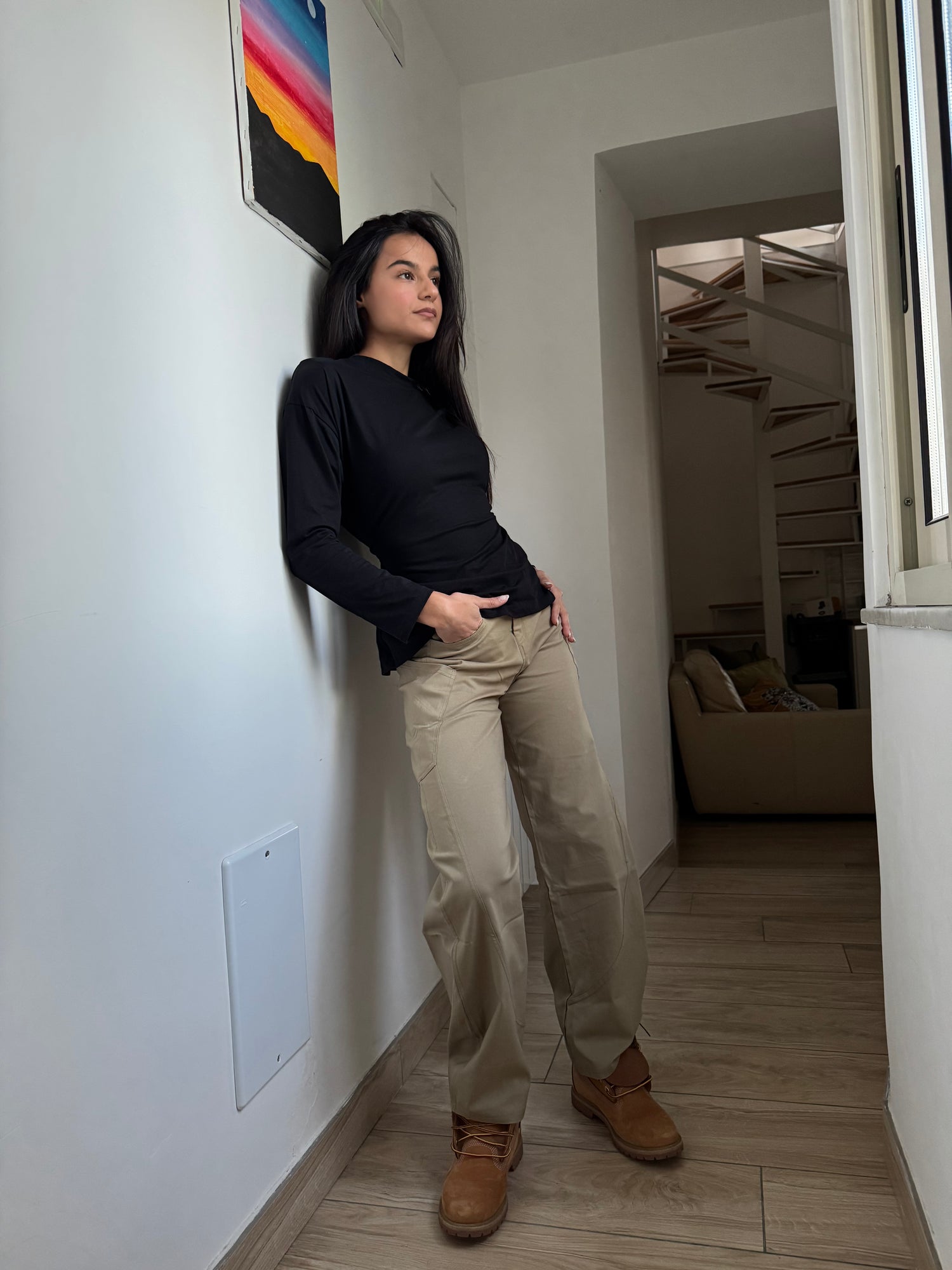Pantalone Ball Beige