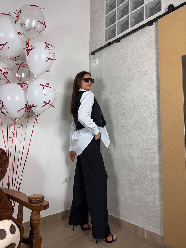 Occhiali aviator neri - Wonderstyle