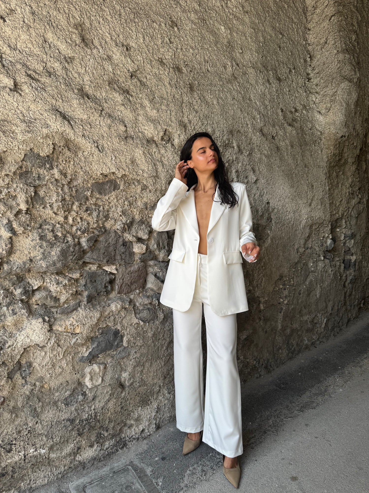 Tailleur white