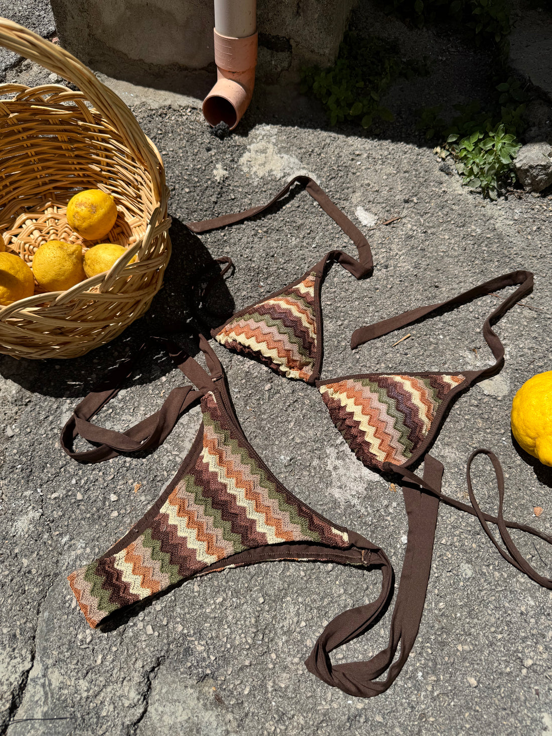Bikini Mexico marrone