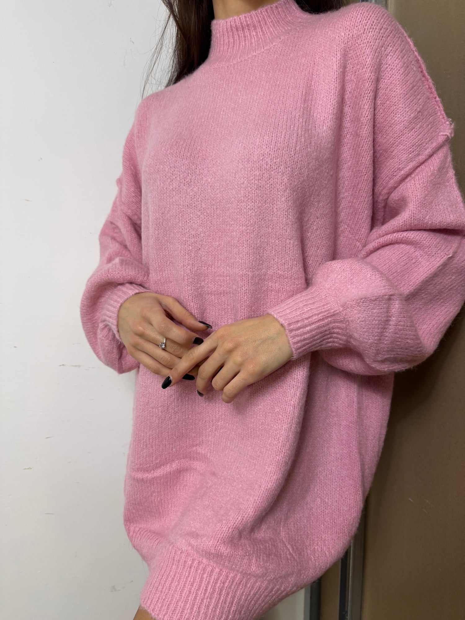 Maglione rosa