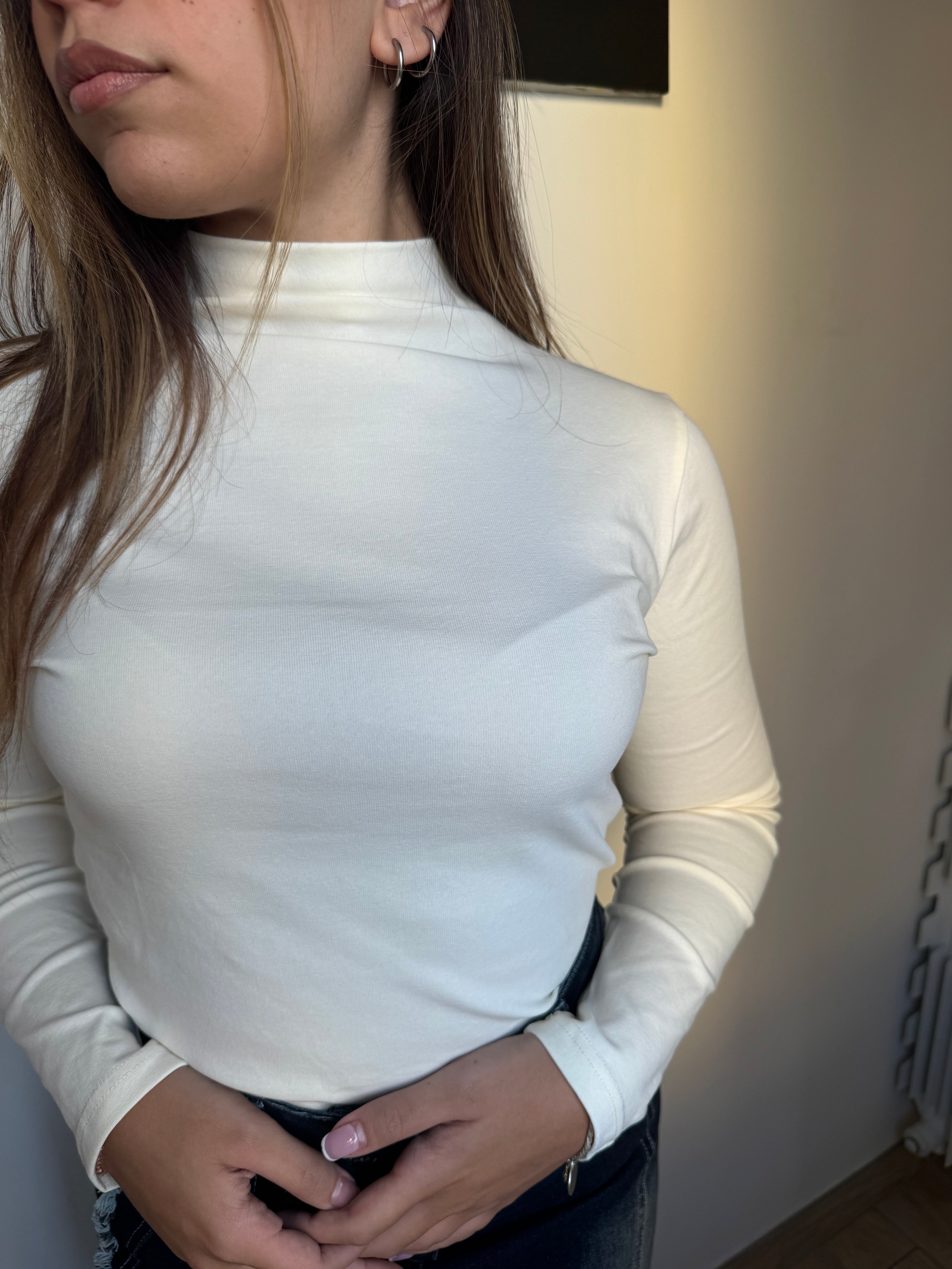 Dolcevita rigido Panna