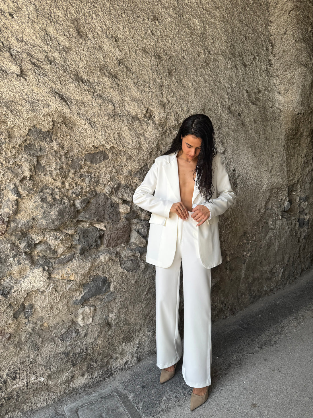 Tailleur white