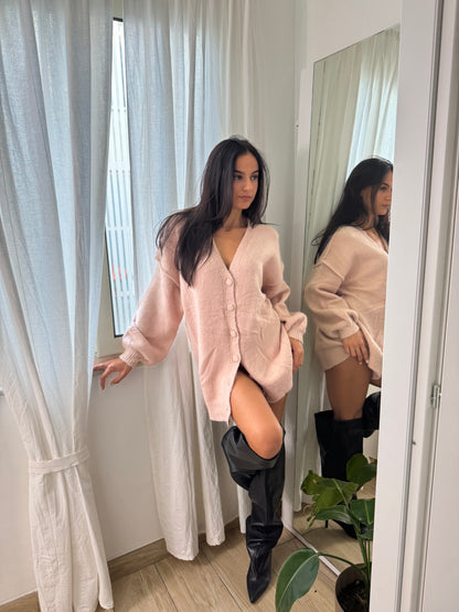 Cardigan Rosé - Wonderstyle