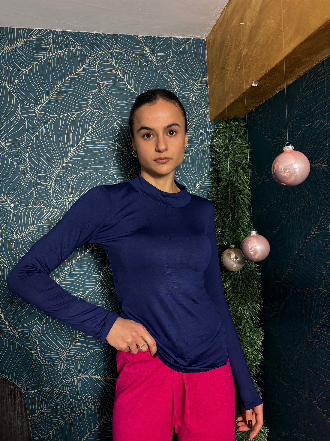 Maglia termica blu scura - Wonderstyle