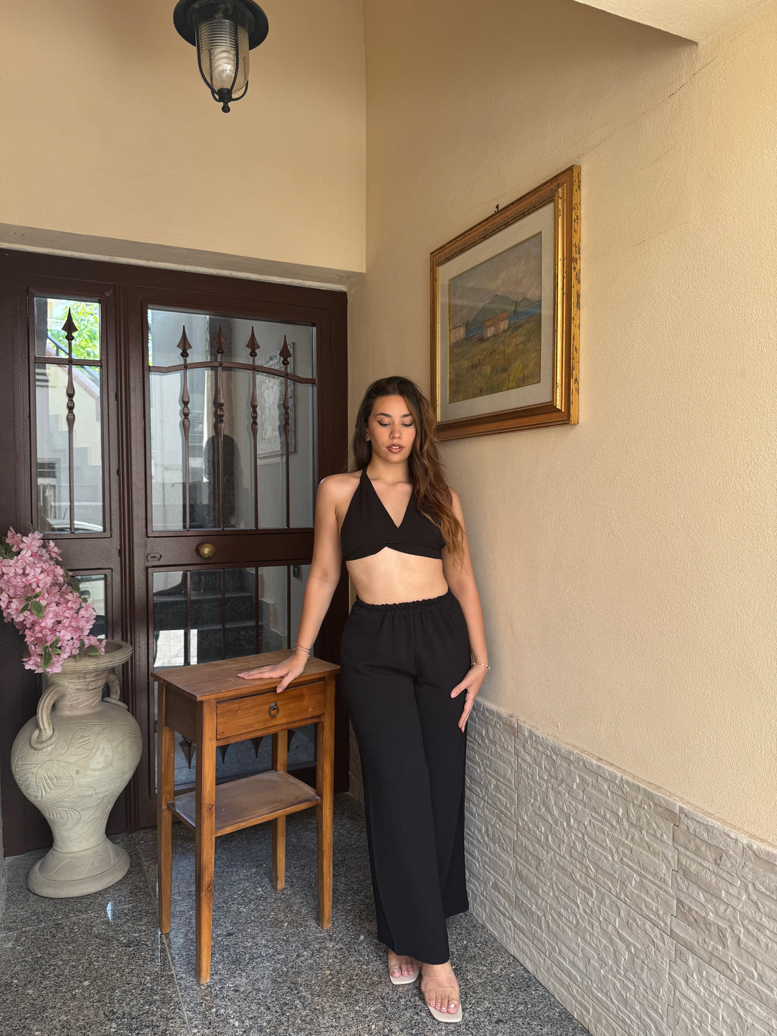 Coordinato Beach nero