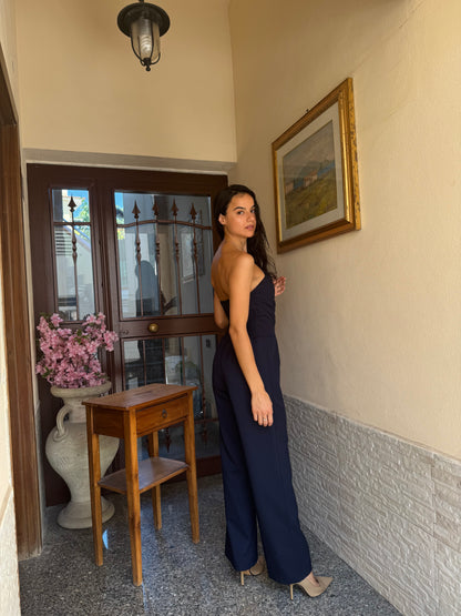 Tuta elegant blu