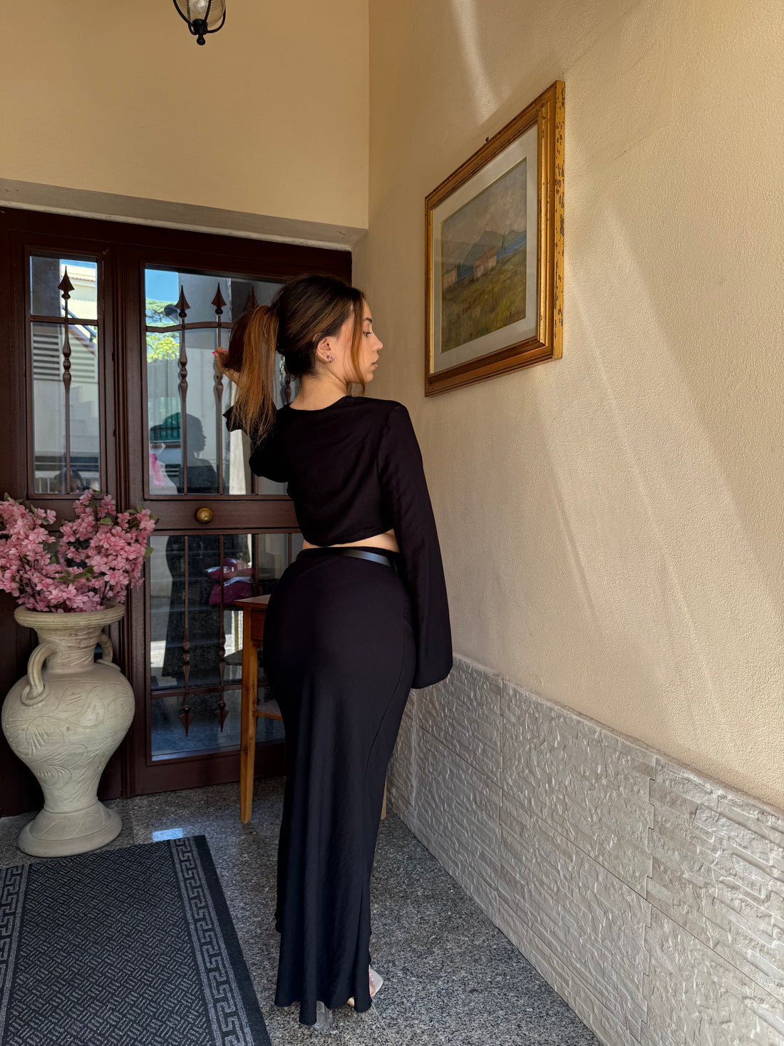 Coordinato Linen nero