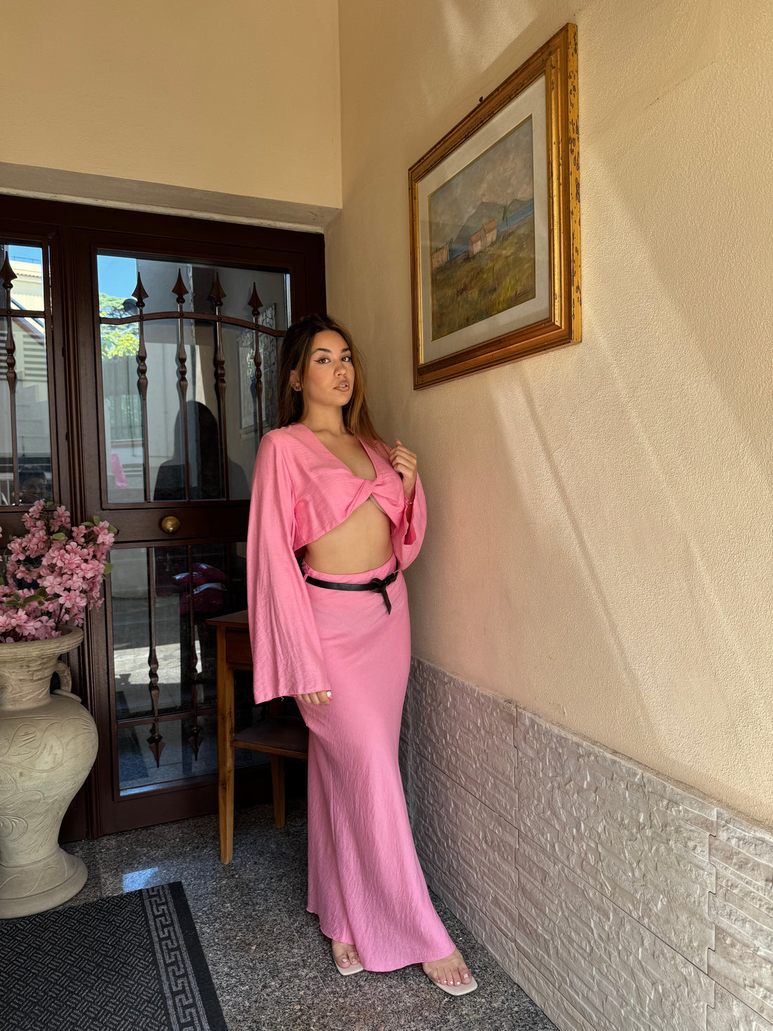 Coordinato Linen rosa