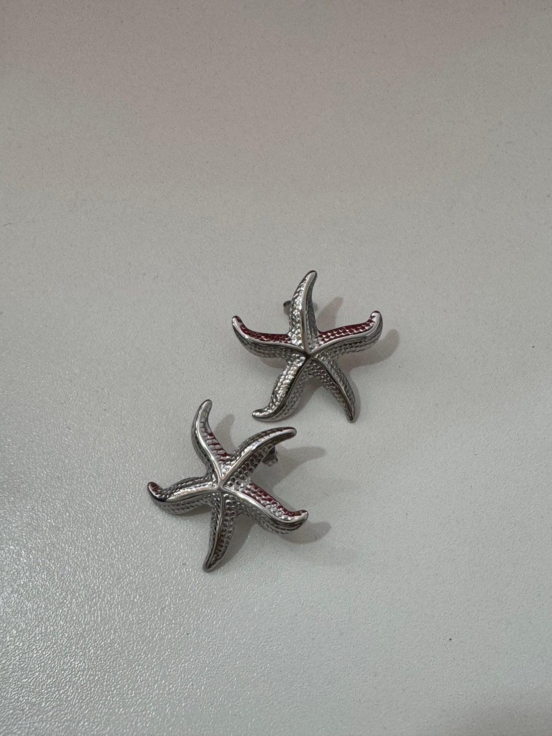 Orecchini stella marina argento - Wonderstyle