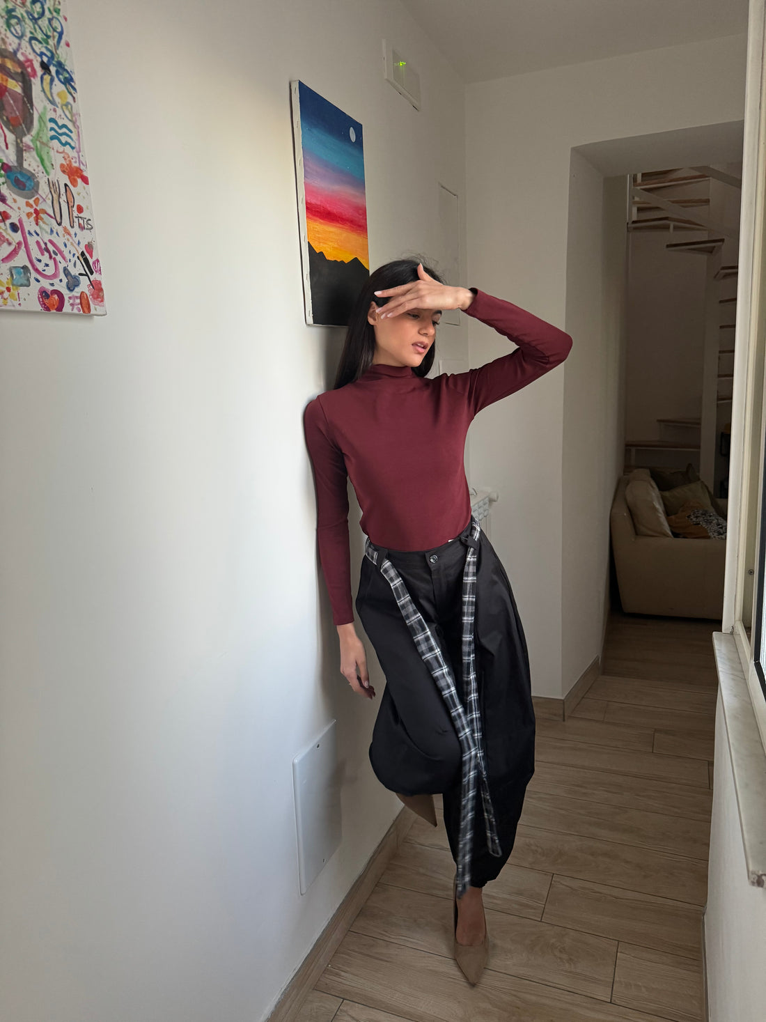 Dolcevita rigido Bordeaux