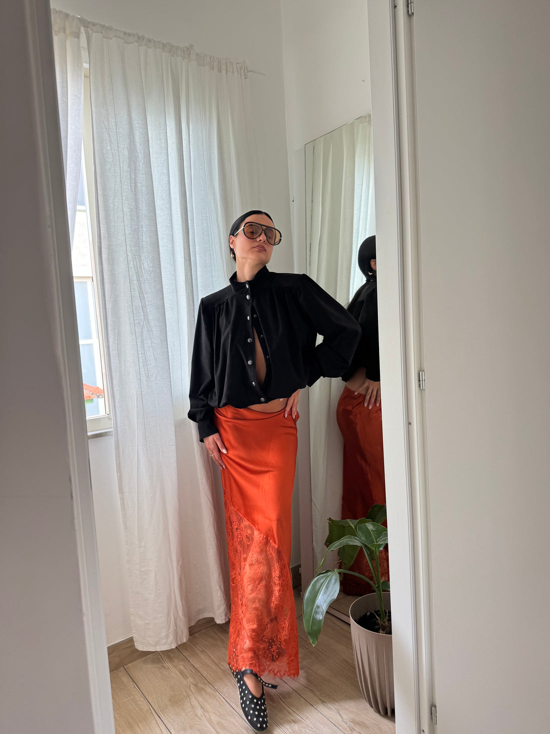 Giacca bohémienne nera - Wonderstyle