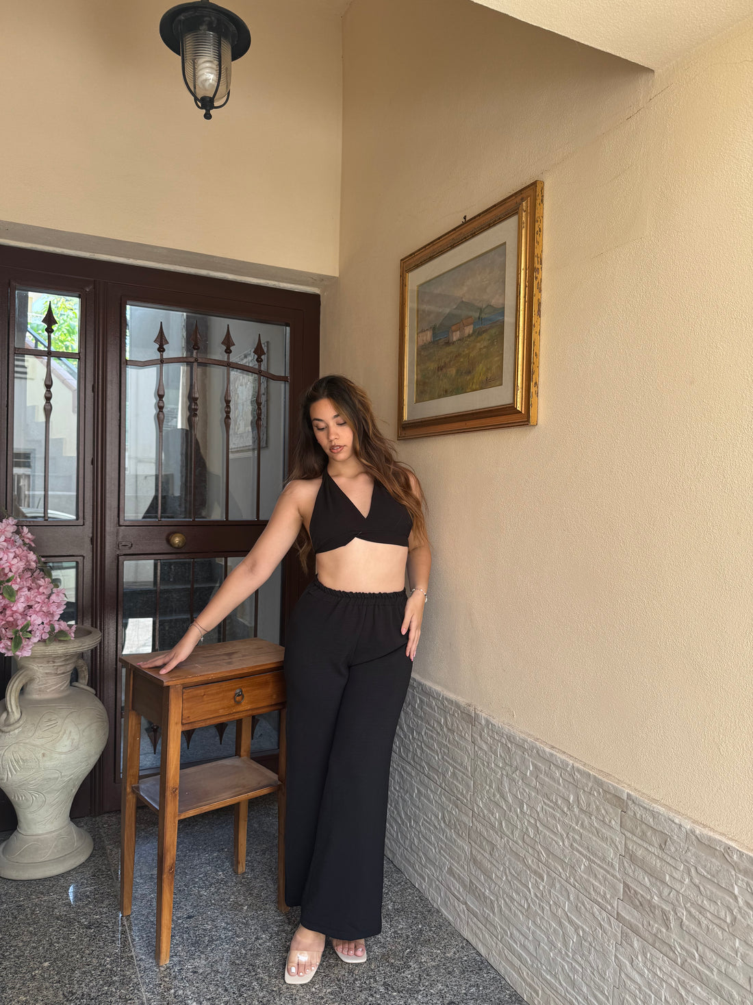 Coordinato Beach nero