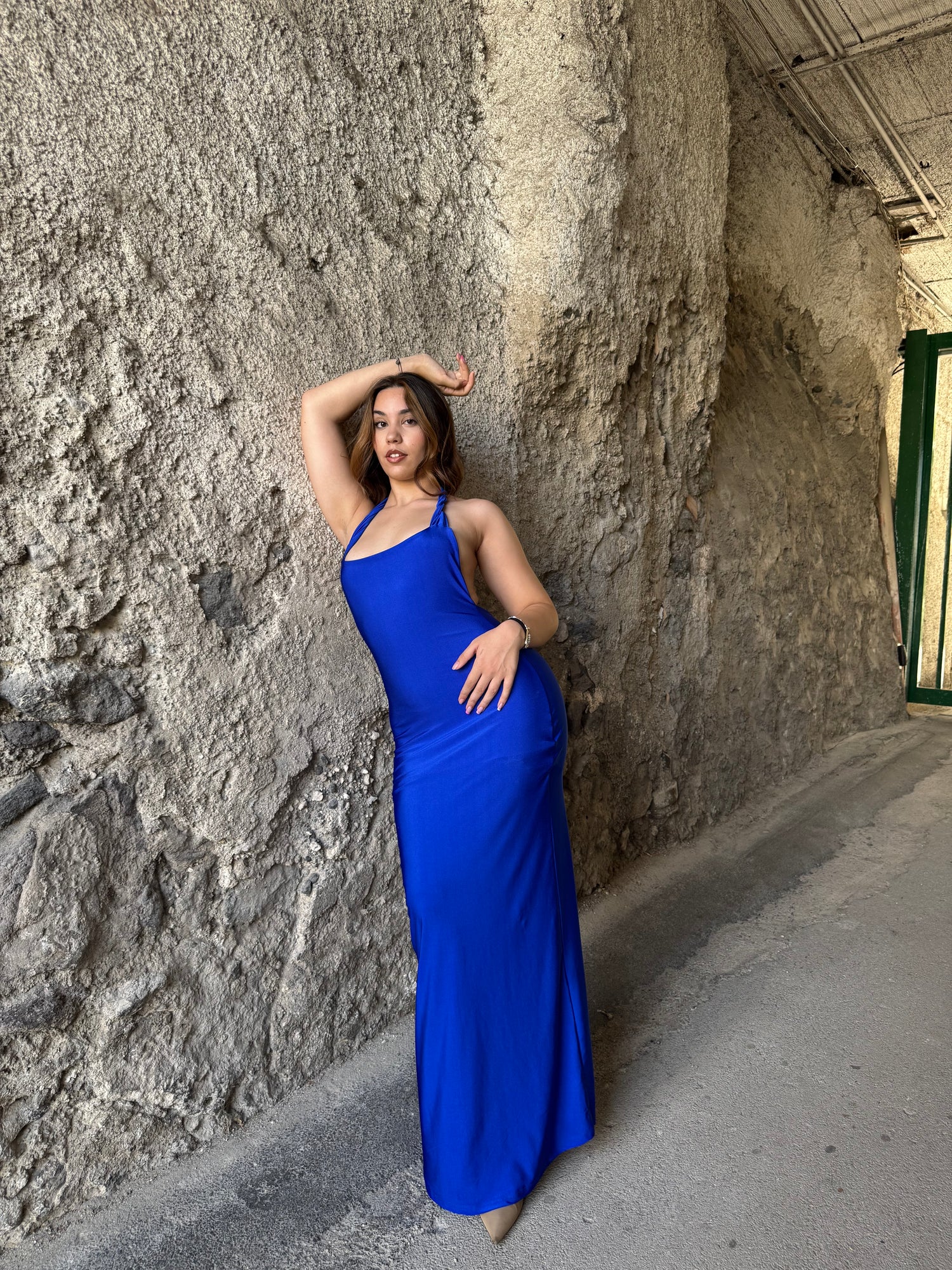 Vestito soirée blu