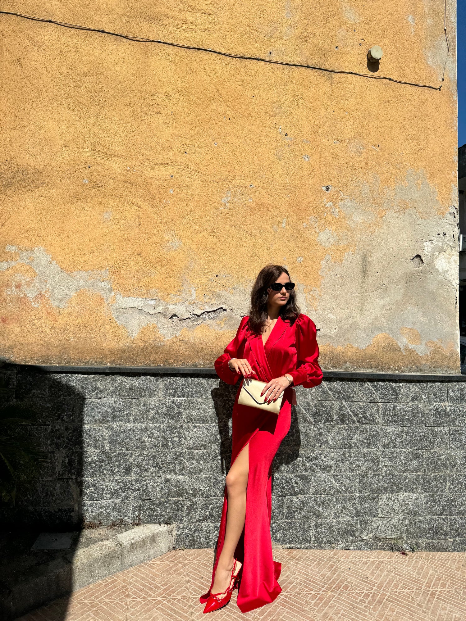 Coordinato dress rosso