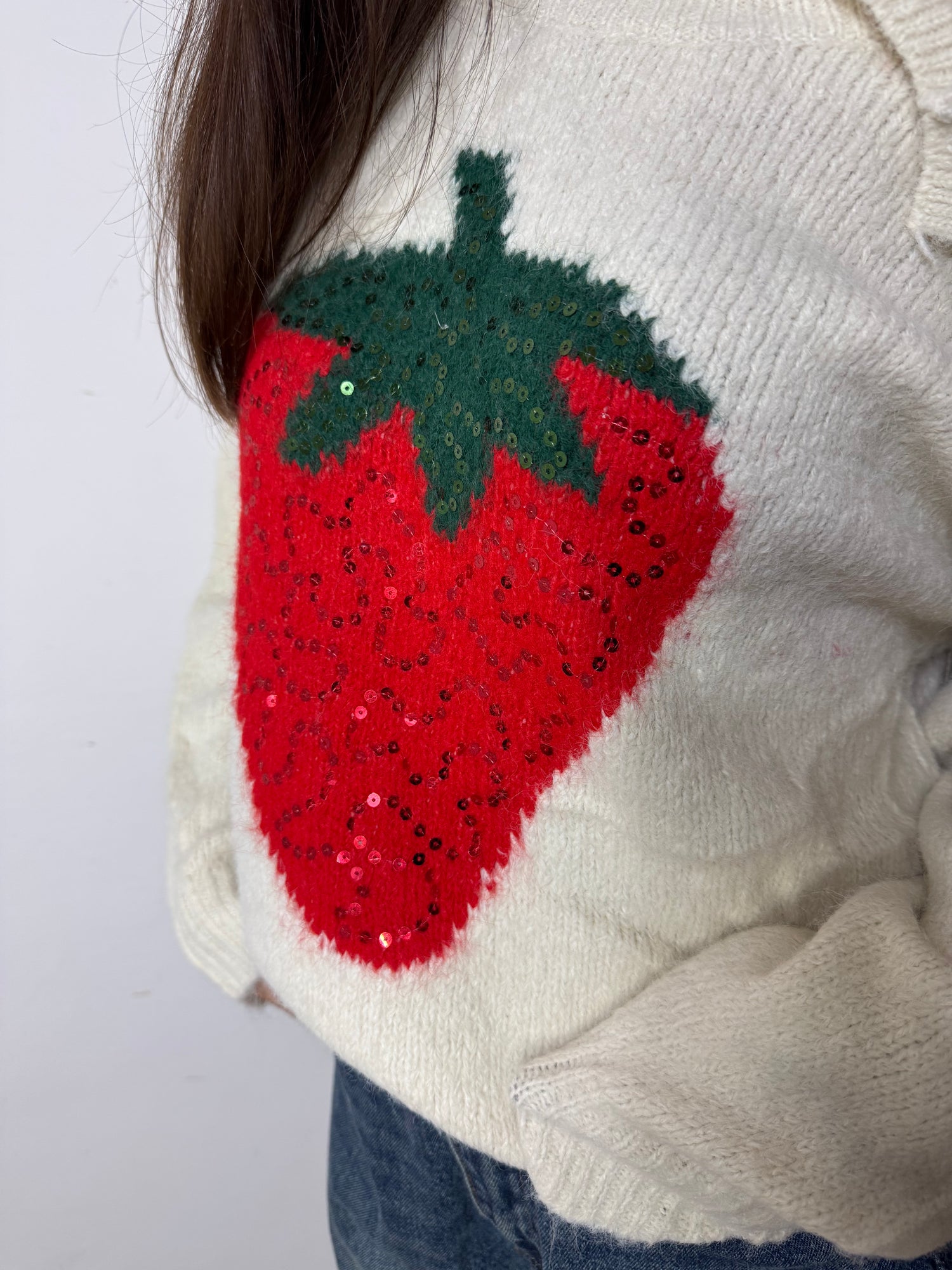 Maglione fragola