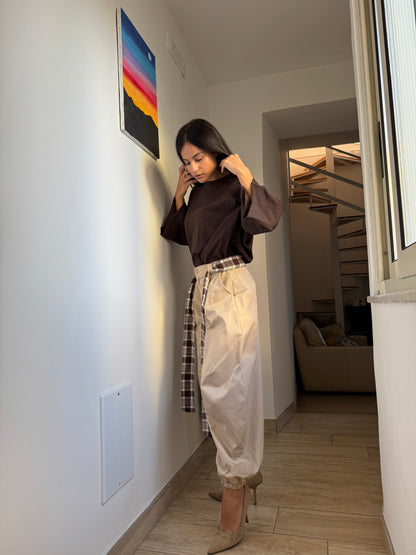 Pantalone Swiss Beige