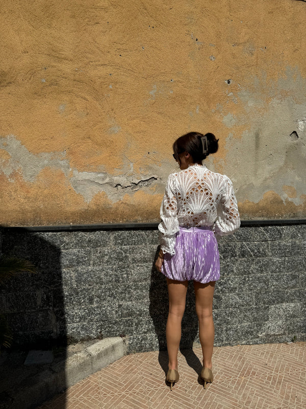 Pantaloncino palloncino viola - Wonderstyle