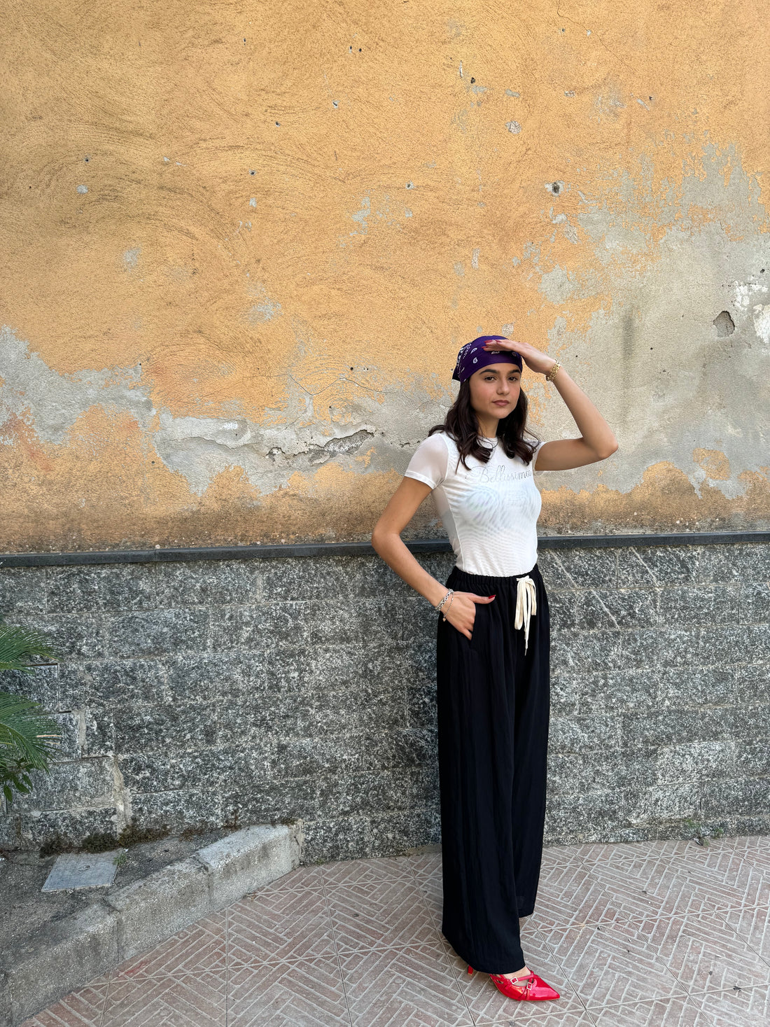 Bandana viola - Wonderstyle