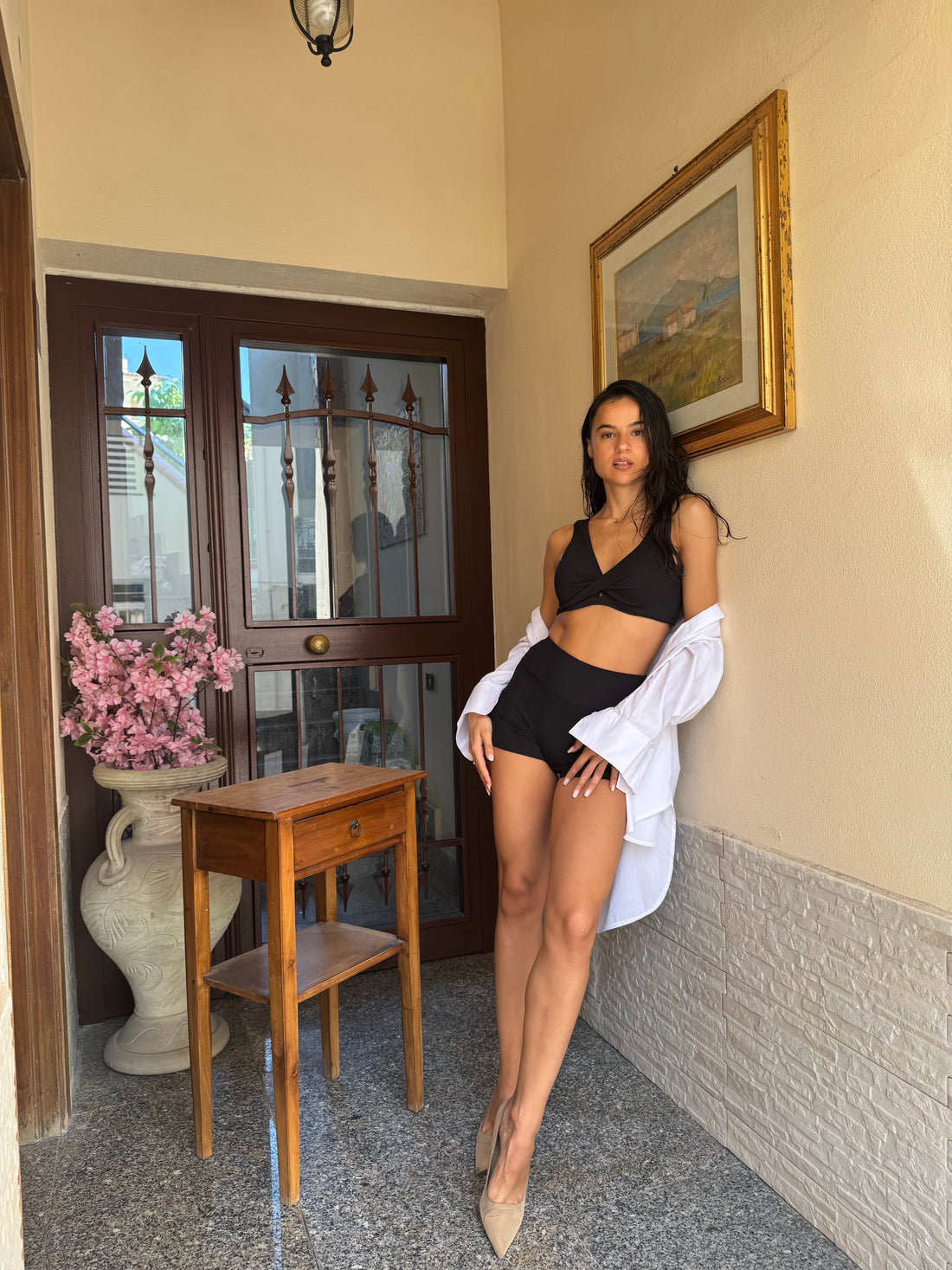 Coordinato gym nero - Wonderstyle