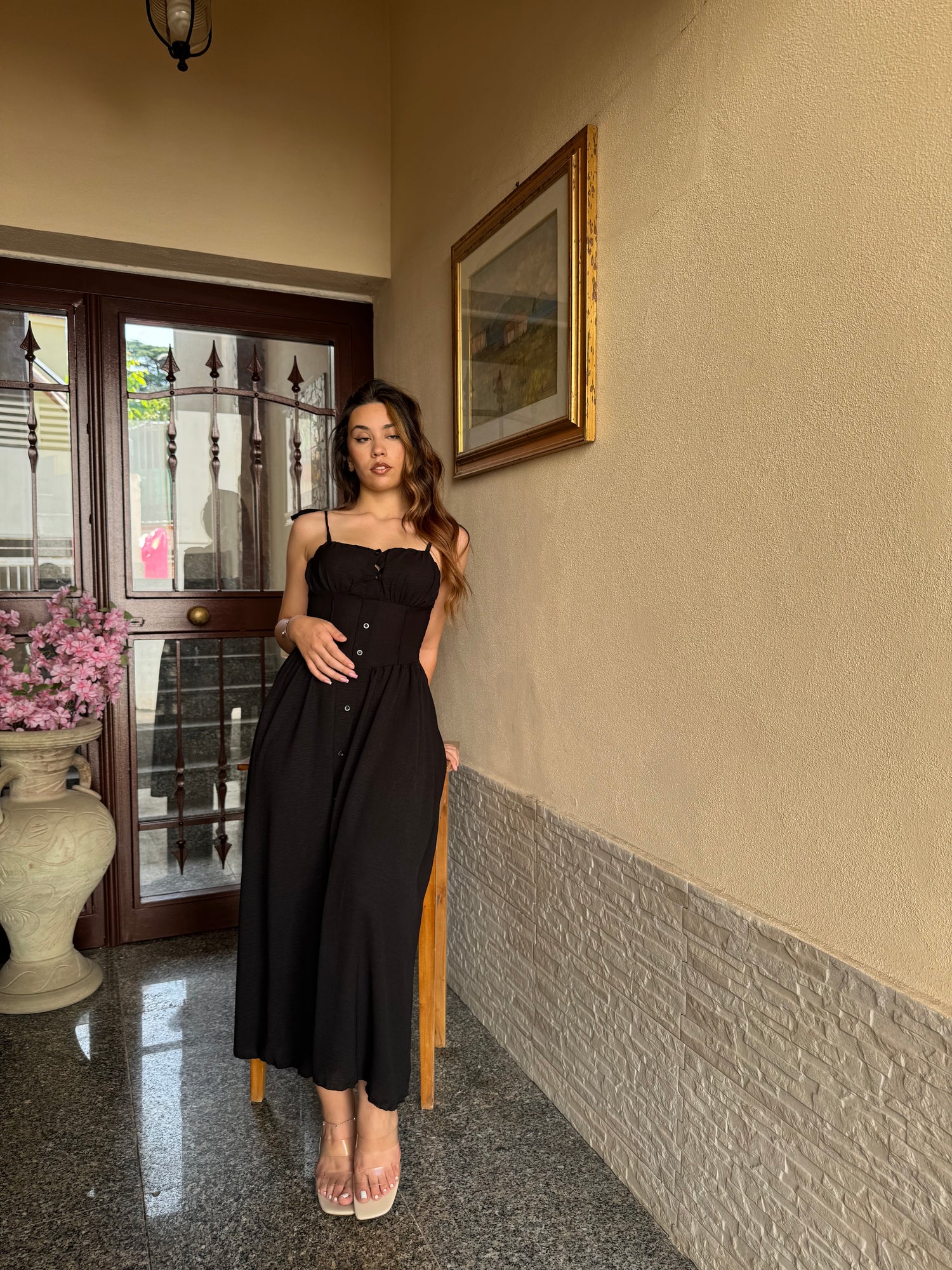 Vestito señorita nero