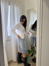 Maglia gancio bianca - Wonderstyle