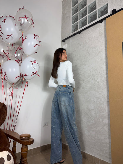 Jeans balloon shine