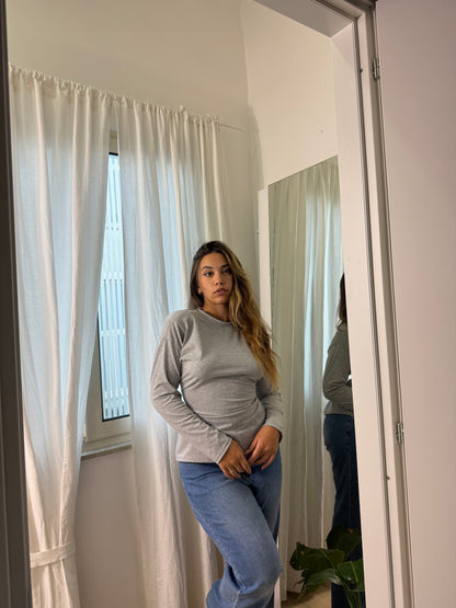 Maglia gancio grigia - Wonderstyle