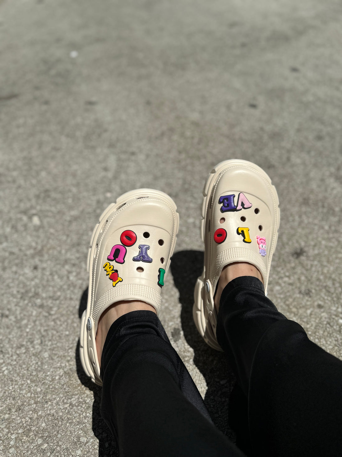 Crocs beige - Wonderstyle