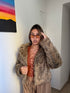 Pelliccia crop marrone - Wonderstyle