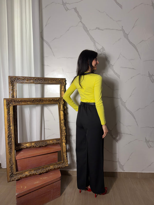 Maglia lumina gialla