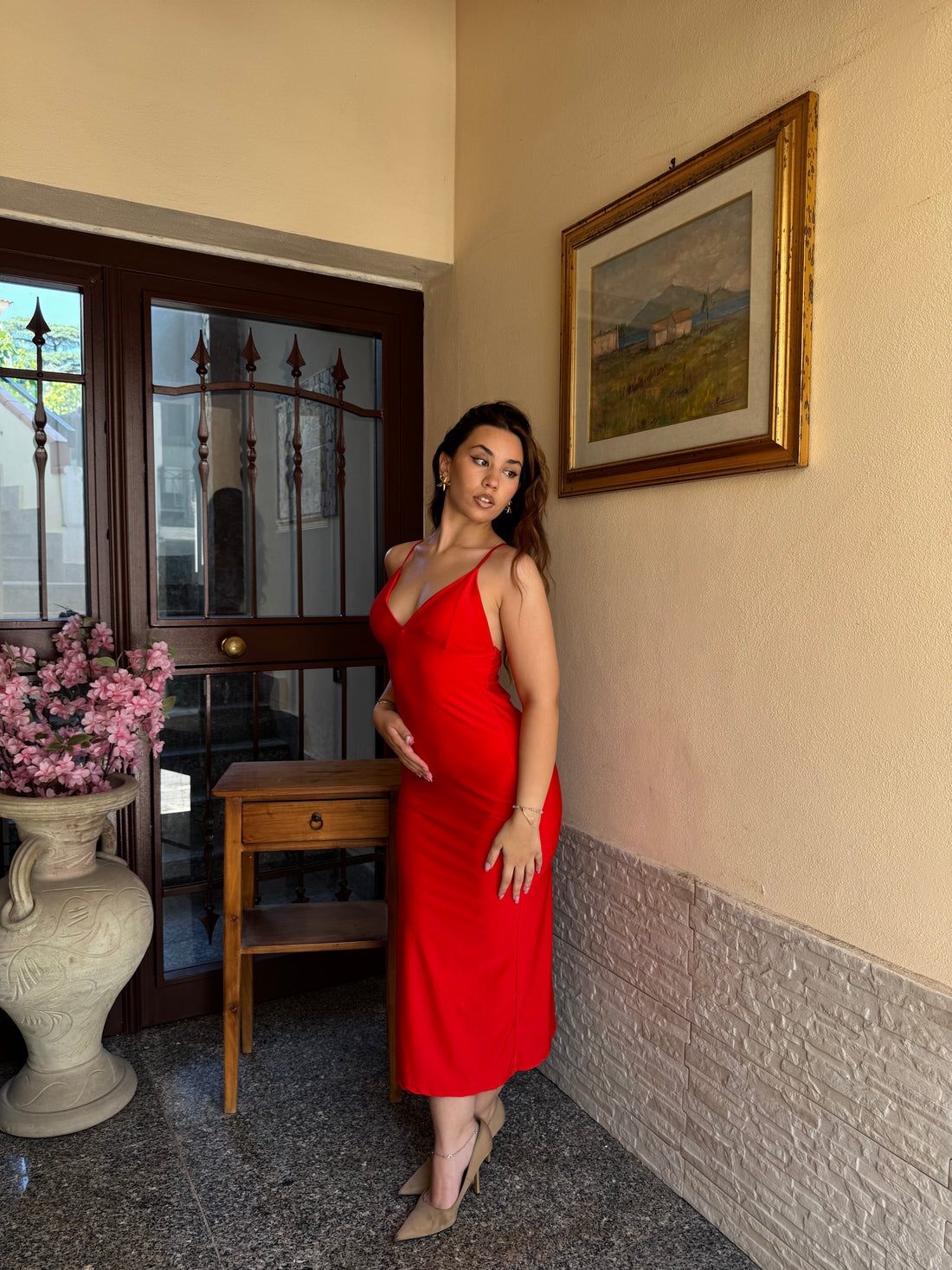 Vestito Kendal rosso