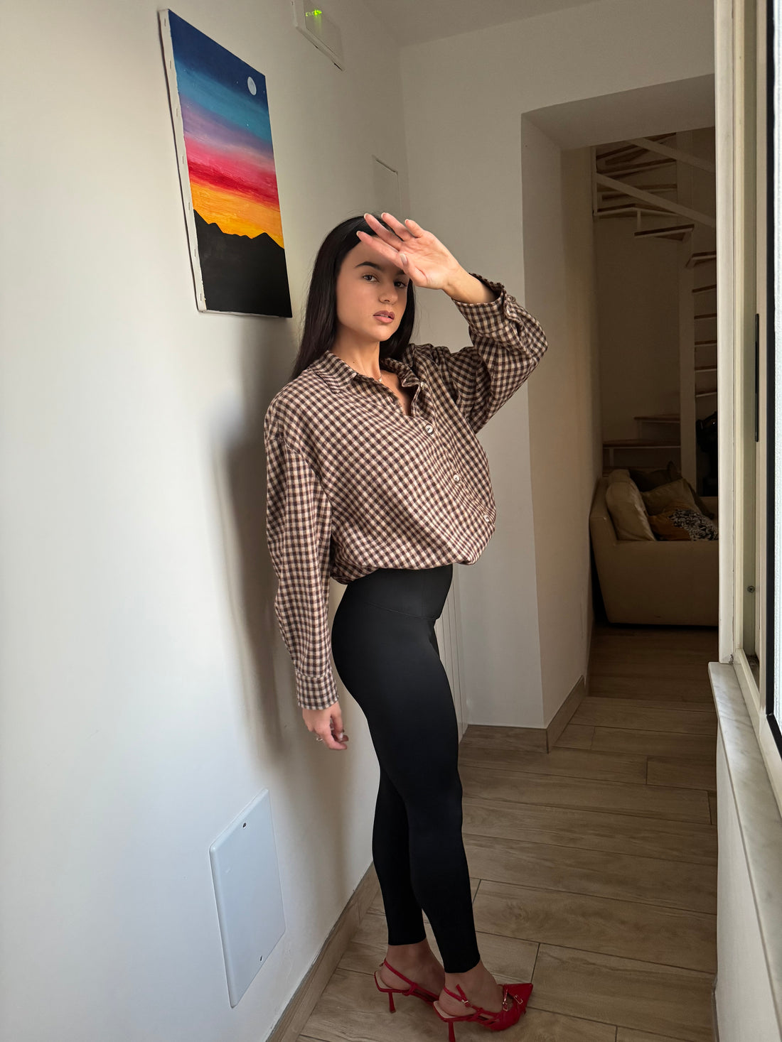 Camicia flanella over