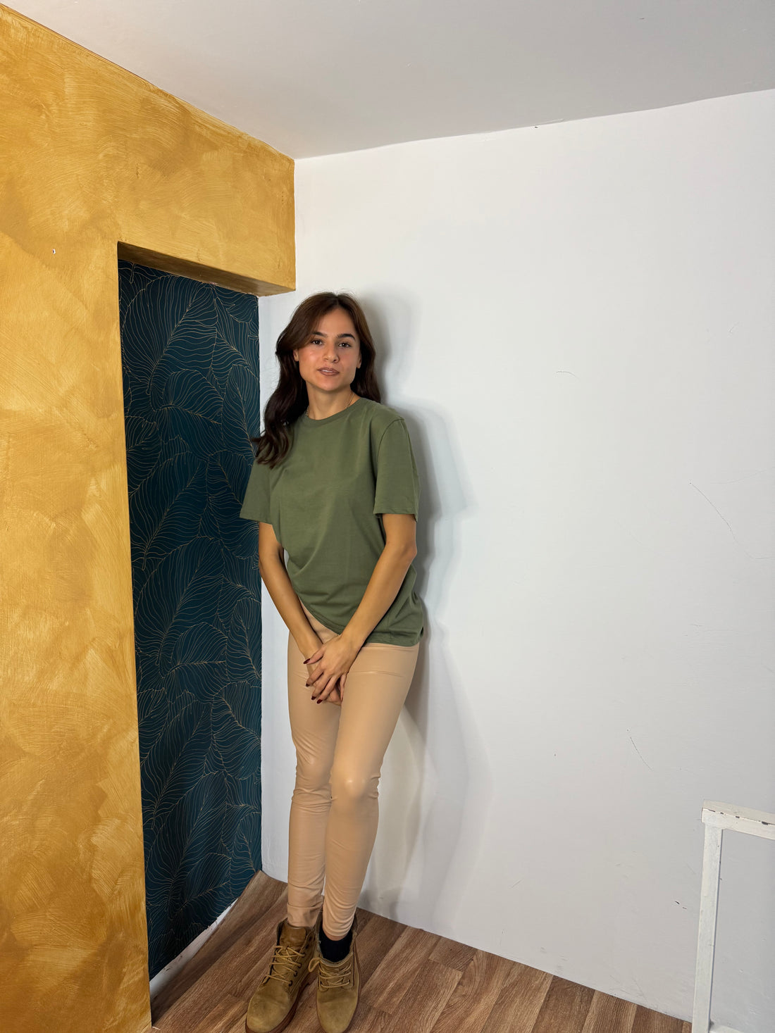 T-shirt Lumina verde - Wonderstyle