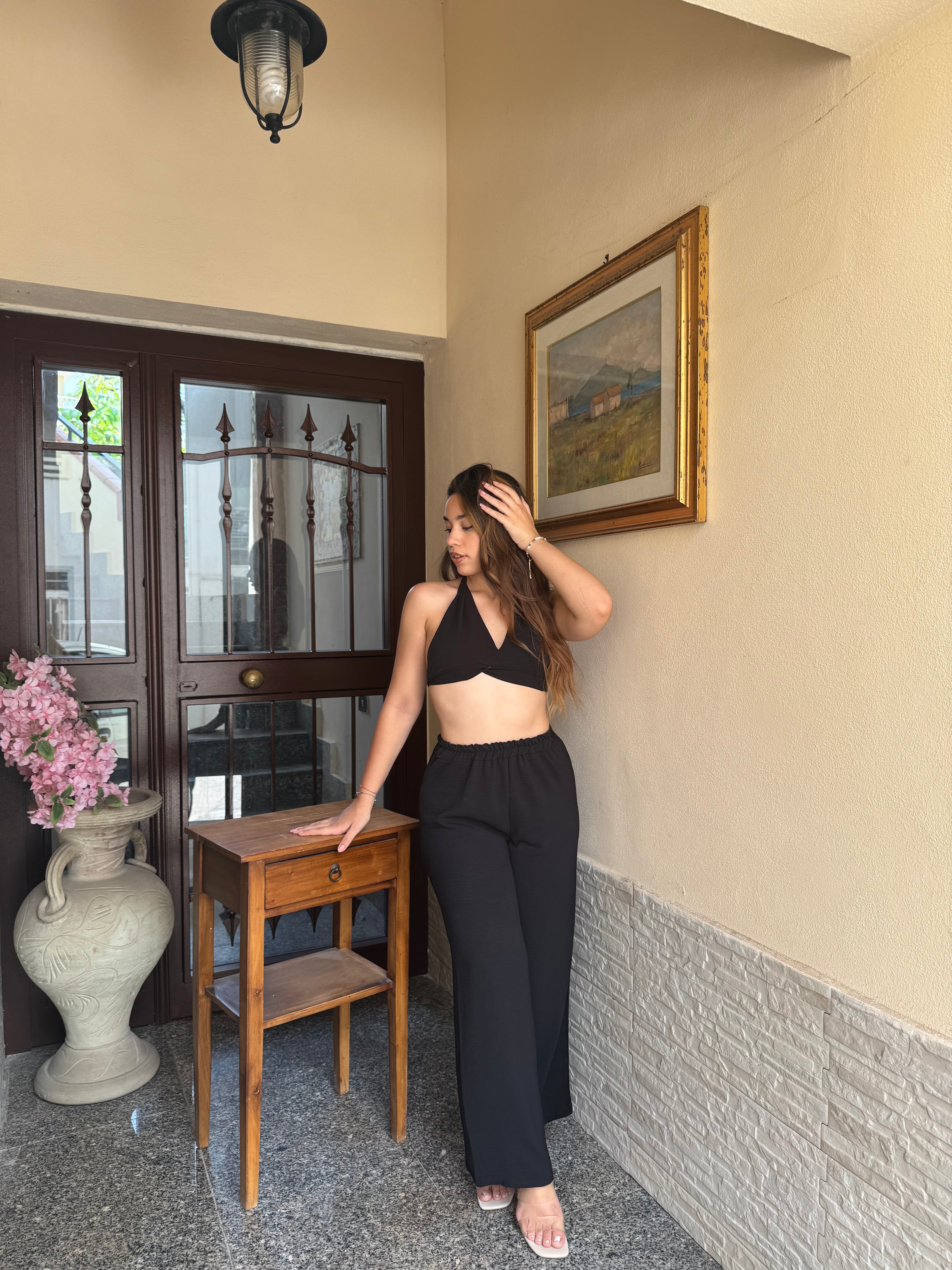 Coordinato Beach nero
